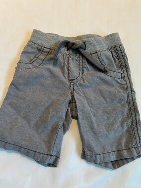 “Bundle 10/$13” old navy 3-6M Gray Pull-On Shorts with Drawstring baby boy